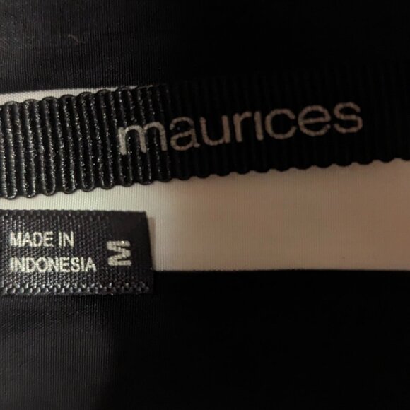 Maurices Size Medium Striped Blouse - Picture 7 of 9